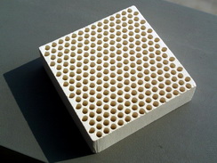 JINTAI Extruded Honeycomb Ceramic Foundry Casting Filter Slices